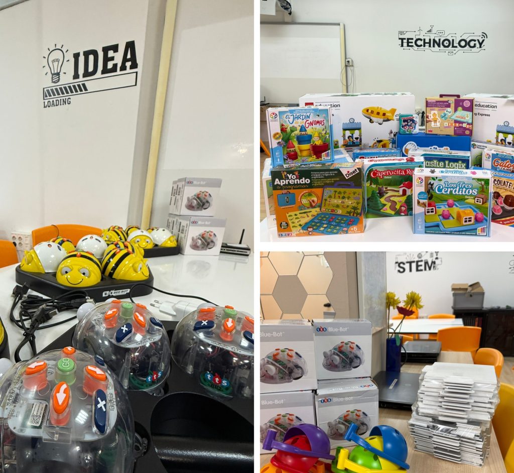 A la nostra escola d’Educació Infantil no fem ús de dispositius amb pantalles a l’aula. Prioritzem el joc, la manipulació i la interacció directa com a base del desenvolupament dels nens i les nenes.