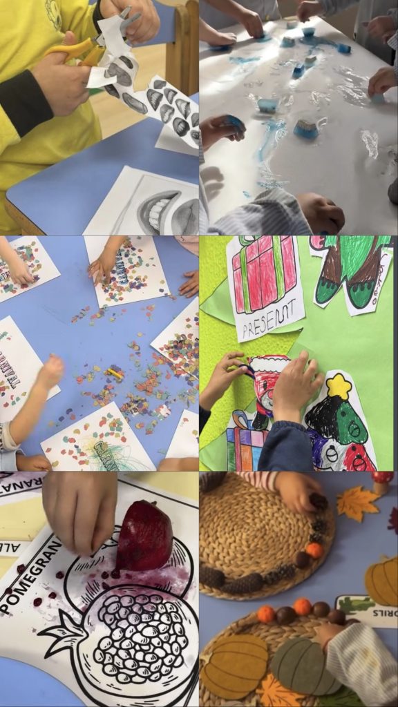 Little Explorer is a complementary subject that supports English learning in Early Years. Its goal is to provide children with a space where they can acquire vocabulary and knowledge related to the term’s topics in a hands-on, experimental, and meaningful way.