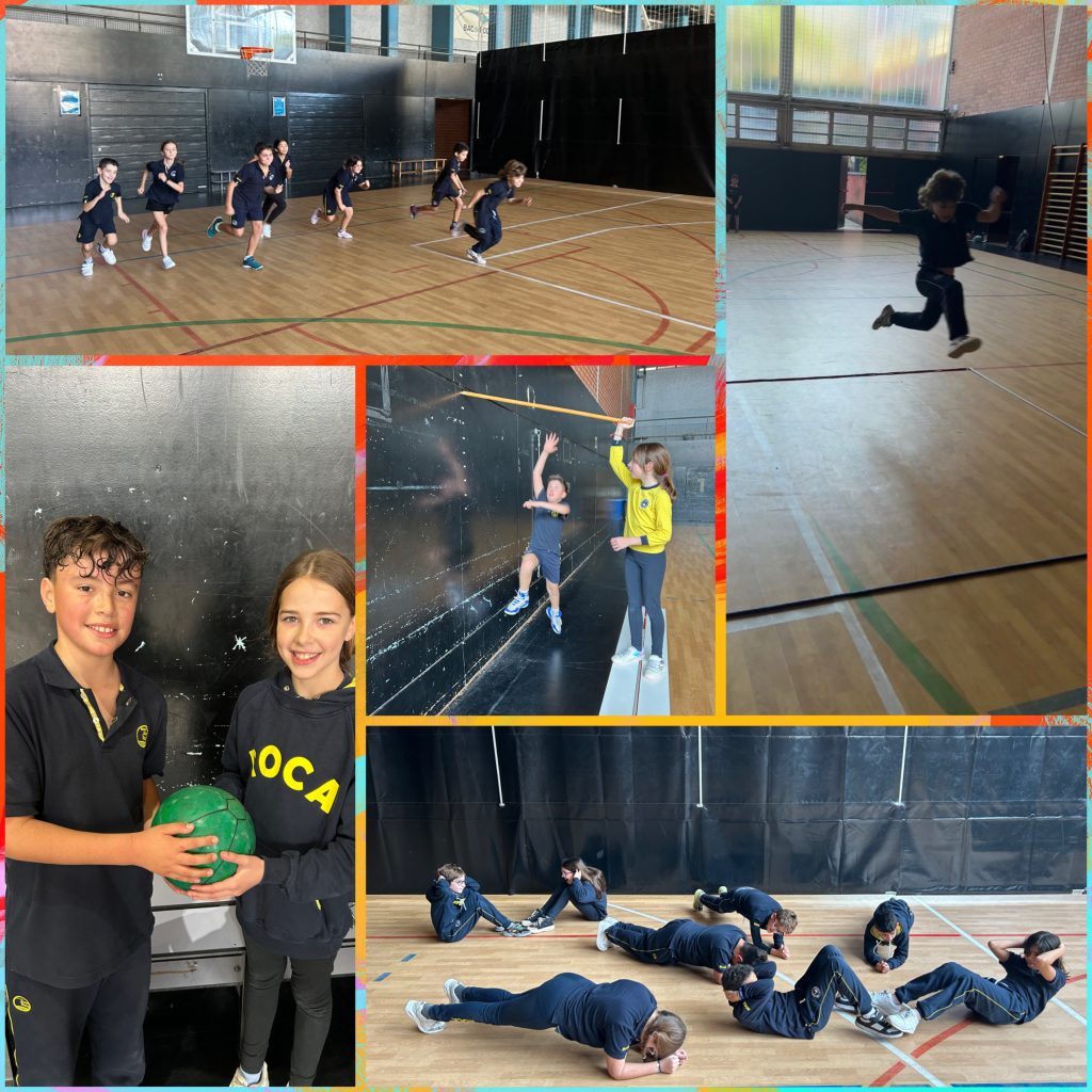 A cicle superior treballarem específicament el bloc de les proves físiques a l'inici de cada trimestre, on cada alumne ha de dur a terme proves de velocitat, resistència, salt i flexibilitat.