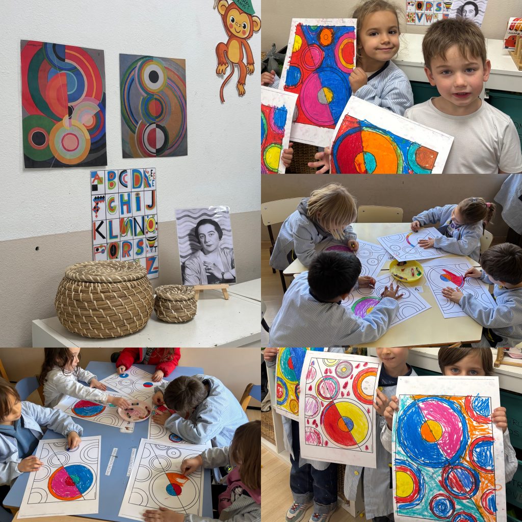 A la classe de la selva treballem l’Atelier cada setmana. És un espai pensat per experimentar, observar i expressar-nos a través de l'art.