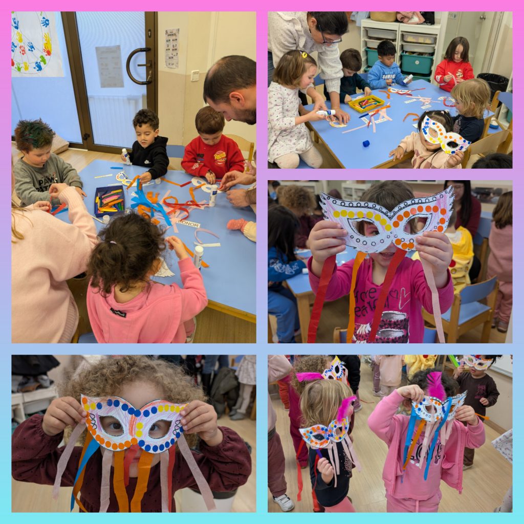 Durant tot el curs realitzem diversos tallers en què les famílies tenen l’oportunitat de venir a l’aula i participar en una activitat manual amb els seus fills i filles, alhora que col·laboren amb la resta del grup classe.